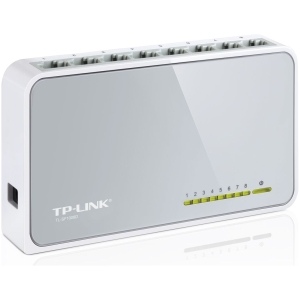 TP-LINK Desktop Switch TL-SF1008D, 8-port 10/100Mbps, Ver. 8.2