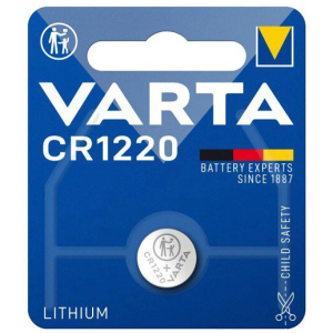 VARTA μπαταρία λιθίου CR1220, 3V, 1τμχ