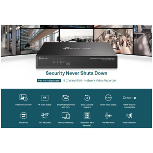 VIGI NVR1008H 8MP