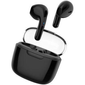 CELEBRAT earphones με θήκη φόρτισης W52, True Wireless, Φ13mm, μαύρα