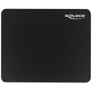 DELOCK mouse pad 12005, 22x18x0.2cm, μαύρο