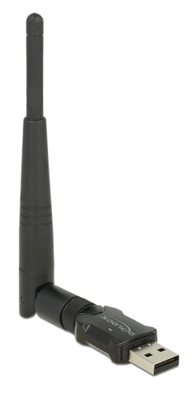 DELOCK ασύρματος USB αντάπτορας δικτύου 12462, 433/150Mbps, 2.4/5GHz
