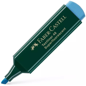 FABER-CASTELL μαρκαδόρος υπογράμμισης Textliner 48, μπλε, 1τμχ