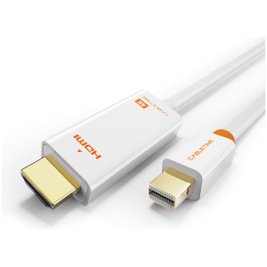 CABLETIME καλώδιο HDMI σε Mini DisplayPort CT-03G4K60, 4K, 1.8m, λευκό