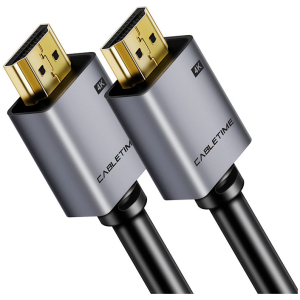 CABLETIME καλώδιο HDMI 2.0 CT-PHE2G, 4K/60Hz, 1m, μαύρο