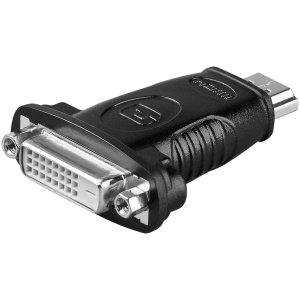 GOOBAY aντάπτορας HDMI σε DVI-D Dual-Link 68098, μαύρος