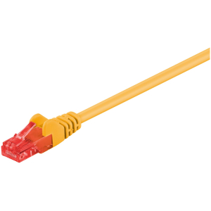 GΟOBAY καλώδιο δικτύου 68453, CAT 6 U/UTP, CCA, PVC, 2m, κίτρινο