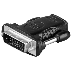 GOOBAY αντάπτορας HDMI σε DVI-D Dual-Link 24+1 pin 68482, μαύρο