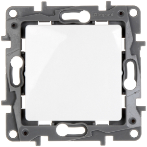 LEGRAND διακόπτης 764500, μονός, λευκός