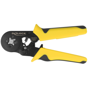 DELOCK πρέσα ακροδεκτών 90558, αυτορυθμιζόμενη, τετράγωνο, 10-23 AWG