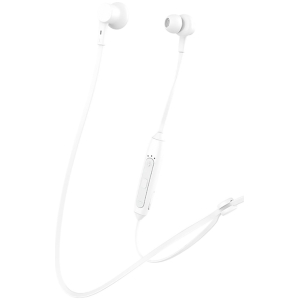CELEBRAT bluetooth earphones A20 με μαγνήτη, 10mm, BT 5.0, λευκά