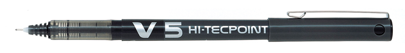 PILOT στυλό rollerball Hi-Tecpoint V5, 0.5μμ, μαύρο