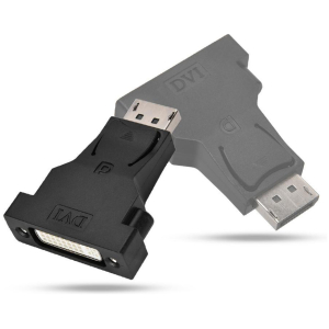 POWERTECH Αντάπτορας DisplayPort (M) σε DVI 24+5 (F) CAB-DP034, μαύρο