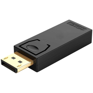 POWERTECH αντάπτορας DisplayPort σε HDMI CAB-DP065, Passive, 4K, μαύρος
