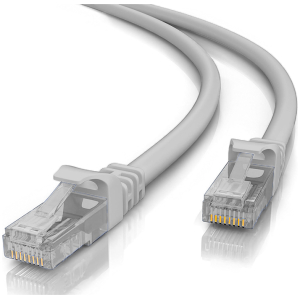 POWERTECH καλώδιο δικτύου CAB-N187, Cat 5e U/UTP, CCA 26AWG, 3m, γκρι