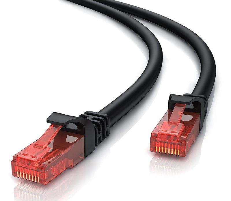 POWERTECH καλώδιο δικτύου CAB-N238, Cat 6 U/UTP, CCA 24AWG, 50m, μαύρο