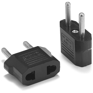 POWERTECH αντάπτορας ρεύματος από γερμανικού τύπου σε China/USA, 5τμχ