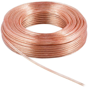 POWERTECH καλώδιο ήχου 2x 4.00mm² CAB-SP016, CCA, 10m, διάφανο