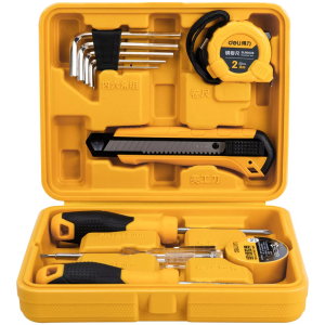 DELI σετ εργαλείων DL1011J, με θήκη, 11τμχ