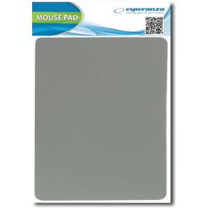 ESPERANZA mouse pad EA145E, 21.5x17.5x0.2cm, γκρι