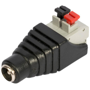 FOLKSAFE βύσμα τροφοδοσίας DC θηλυκό DCFCP, 5.5x2.1mm, push-pin, 5τμχ