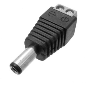 FOLKSAFE βύσμα τροφοδοσίας DC αρσενικό DCMC, 5.5x2.1mm, σε κλέμα, 5τμχ