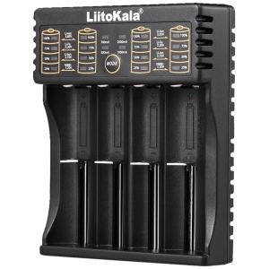 LIITOKALA φορτιστής LII-402 για μπαταρίες NiMH/CD, Li-Ion, IMR, 4 slots