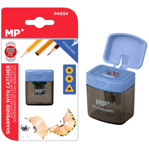 MP ξύστρα μολυβιών με κάδο PA834, μωβ