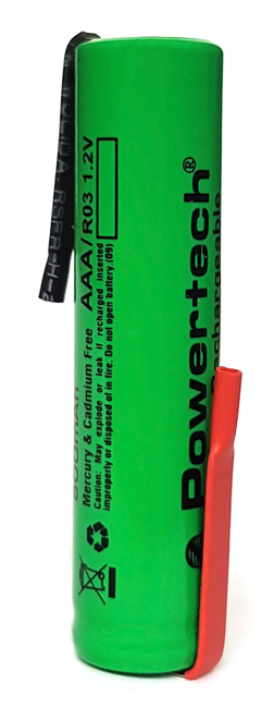 POWERTECH επαναφορτιζόμενη μπαταρία PT-788 800mAh, AAΑ HR03, 1τμχ
