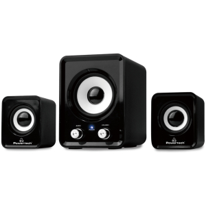 POWERTECH ηχεία Essential sound PT-843, 2.1, 5W + 2x 3W, 3.5mm, μαύρα
