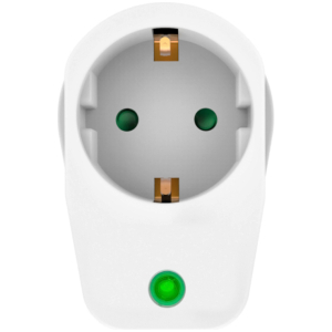 POWERTECH αντάπτορας ρεύματος PT-996, 1 θέση schuko, 16A, 3680W, λευκός