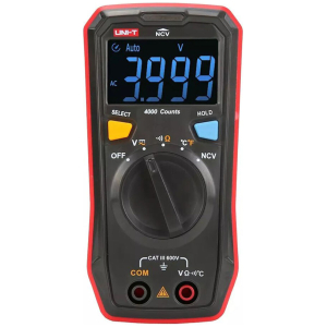 UNI-T ψηφιακό πολύμετρο τσέπης UT123T, NCV, DC/AC