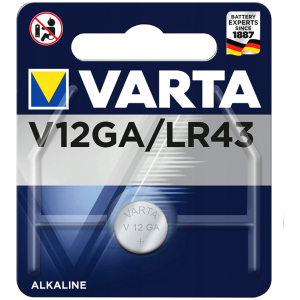 VARTA αλκαλική μπαταρία LR43, 1.5V, 1τμχ