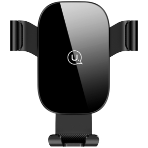USAMS βάση αεραγωγού αυτοκινήτου Gravity Car Mount US-ZJ052, μαύρη