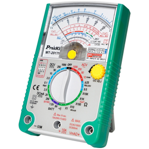 PROSKIT αναλογικό πολύμετρο MT-2017N, DCV, ACV