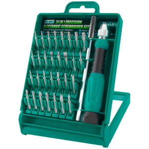 PROSKIT σετ κατσαβίδι ακριβείας SD-9802 με 30 μύτες, με θήκη, 32τμχ