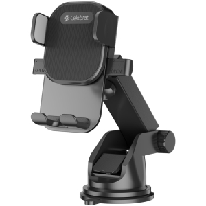 CELEBRAT βάση smartphone αυτοκινήτου HC-22 για ταμπλό, μαύρη