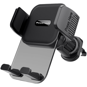 POWERTECH βάση smartphone αυτοκινήτου PT-1239 για αεραγωγούς, μαύρη