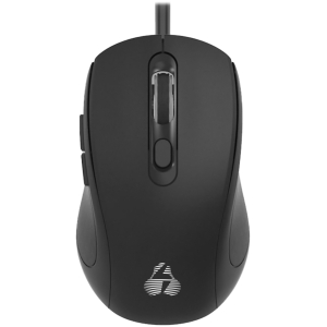 POWERTECH ενσύρματο ποντίκι PT-1290, οπτικό, έως 1600DPI, μαύρο