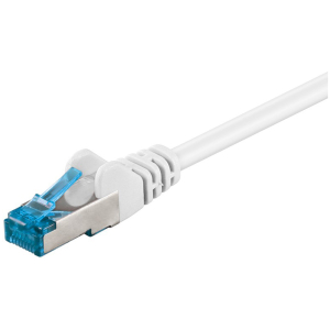 GOOBAY καλώδιο δικτύου 93667, CAT 6A S/FTP, 500 MHz, CU, 0.5m, λευκό