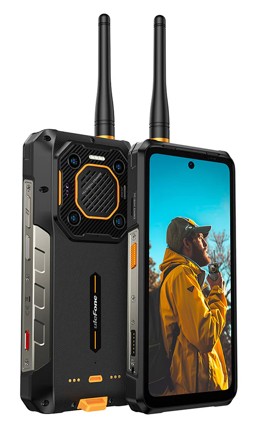 ULEFONE smartphone Armor 26 Ultra WT, 6.78" 12/512GB, 5G 15600mAh, μαύρο