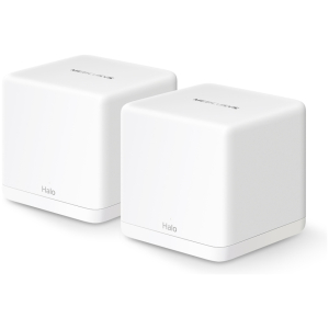 MERCUSYS Mesh WiFi 6 System Halo H60X, 1500Mbps Dual Band, 2τμχ, V.1.0