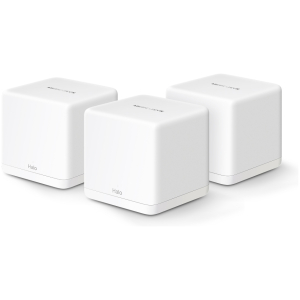 MERCUSYS Mesh WiFi 6 System Halo H60X, 1500Mbps Dual Band, 3τμχ, V.1.0