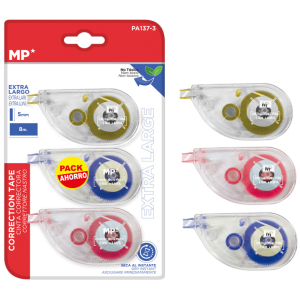 MP διορθωτική ταινία PA137-3, 5mm x 8m, σετ 3τμχ
