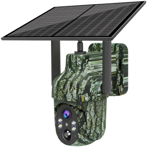 POWERTECH smart ηλιακή κάμερα κυνηγού PT-1318, 3MP, 4G, PTZ, SD, IP65