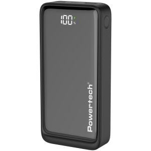 POWERTECH power bank PT-1327 με οθόνη, 20000mAh, 22.5W, μαύρο