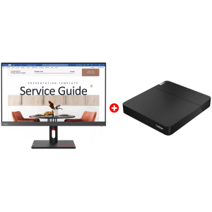 Bundle LENOVO PC ThinkSmart Core 11RVS02700 με οθόνη S24i-30 24" IPS, i5-1145G7E, 8GB/256GB SSD
