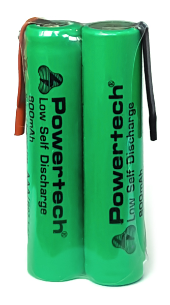 POWERTECH επαναφορτιζόμενη μπαταρία PT-789 800mAh, AAΑ HR03, 2τμχ