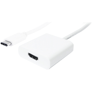 POWERTECH αντάπτορας USB Type-C σε HDMI PTH-037, 4K, λευκό