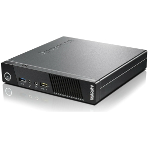 LENOVO PC ThinkCentre M93 Tiny, Refurbished Grade A Repainted, i3-4150T, 4GB, 500GB, FreeDOS